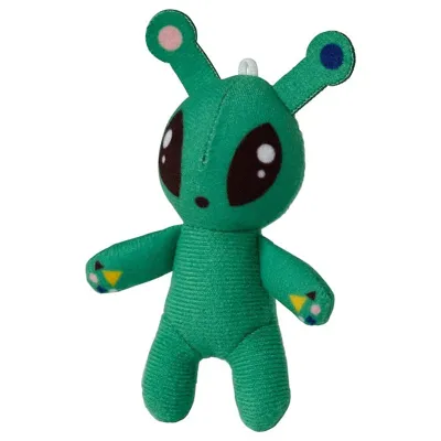 AFTONSPARV Soft toy, mini-alien/green, 10 cm, 30562428