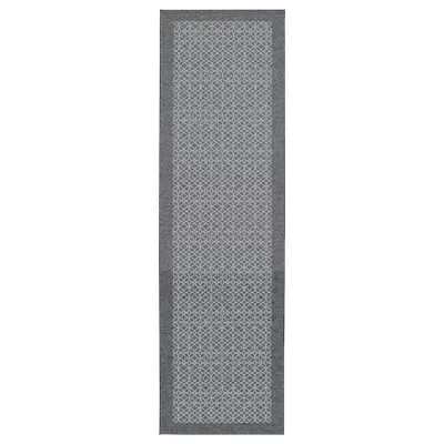 AMELA Rug, grey/patterned, 180x50 cm, 00510898
