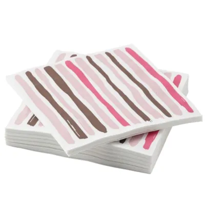 TORRAST Paper napkin, 33x33cm, 30pcs, pink, 60474388