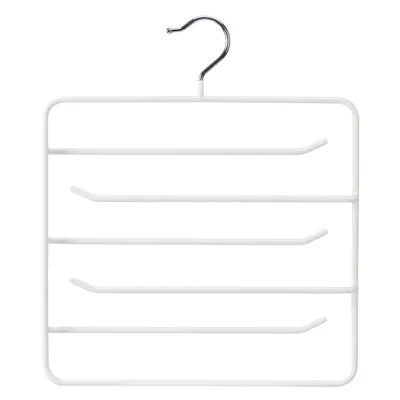 6 Tier Pants Scarf Hanger, White, 33.5*39.4Cm 4589767237035