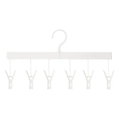Abs Drying Rack 6 Clips, Whte, 37.4*22Cm 4589767252106