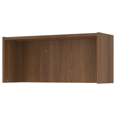 BILLY Height extension unit, brown walnut effect, 80x28x35 cm, 10508668