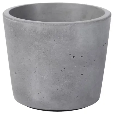 BOYSENBAR plant pot, in/outdoor light grey, 6 cm, 30500529