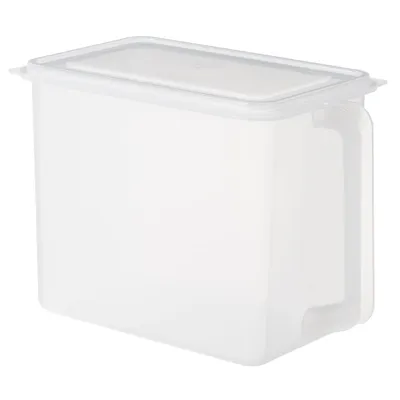 Storage Box large with lid and handle, Clear, 27.7*18*23Cm 4589767222055