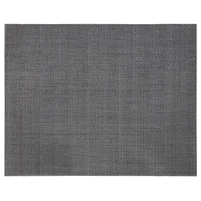 FLYGFISK Place mat, dark grey, 38x30 cm, 10569242