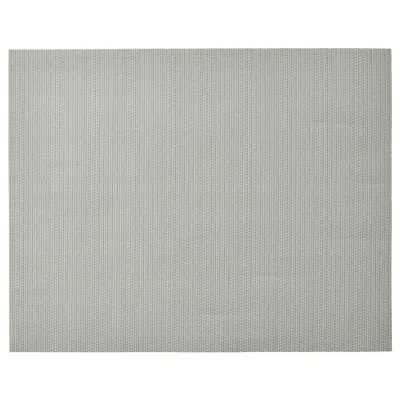 FLYGFISK Place mat, light grey, 38x30 cm, 80569253