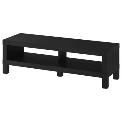 LACK TV bench, black-brown, 120x35x36 cm, 80498939