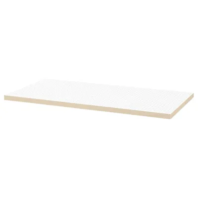 LAGKAPTEN Table top, dot pattern black/white, 120x60 cm, 40599695
