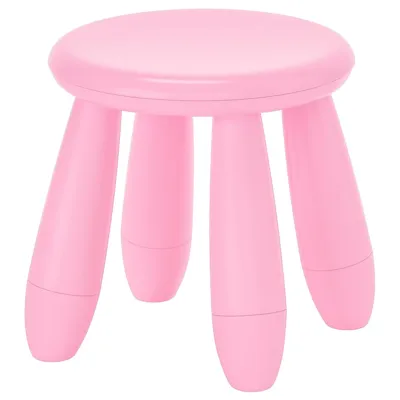 MAMMUT Children's stool, in/outdoor/pink, 90581985
