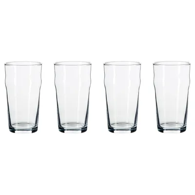 OMFATTANDE Beer glass, clear glass, 56 cl, 90268589