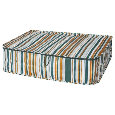 SACKKARRA Storage case, multicolour stripe, 69x51x19 cm, 60591863
