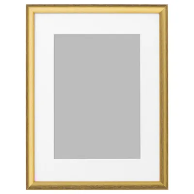 SILVERHOJDEN Frame, gold-colour, 30x40 cm, 00370402