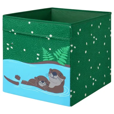 SKOGSDUVA Box, multicolour, 33x38x33 cm, 60591387