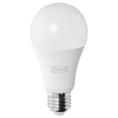 SOLHETTA LED bulb E27 1521 lumen, dimmable/globe opal white, warm-white, 70510017