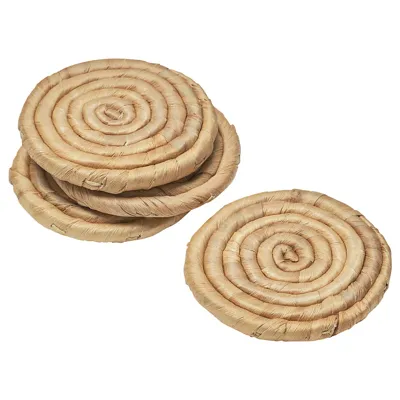 STAMSILL Coaster, water hyacinth/sedge handmade, 50531879