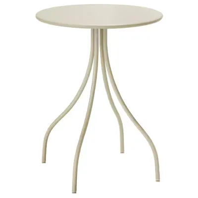 TANEBRO Side table, light grey-beige, 46 cm, 10578977
