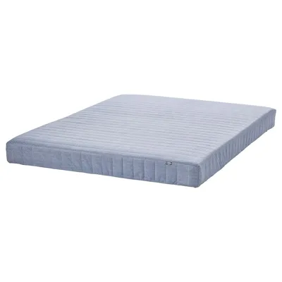 VADSO Sprung mattress, extra firm/light blue, 150x200 cm, 80453587