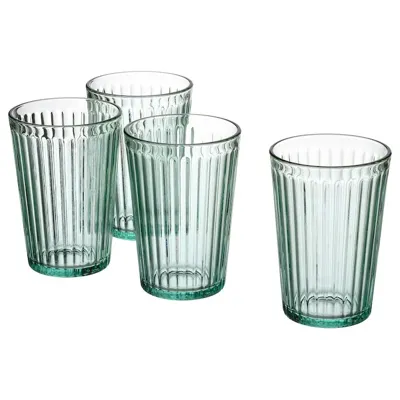 VARDAGEN Glass, light turquoise, 31 cl, 70567594