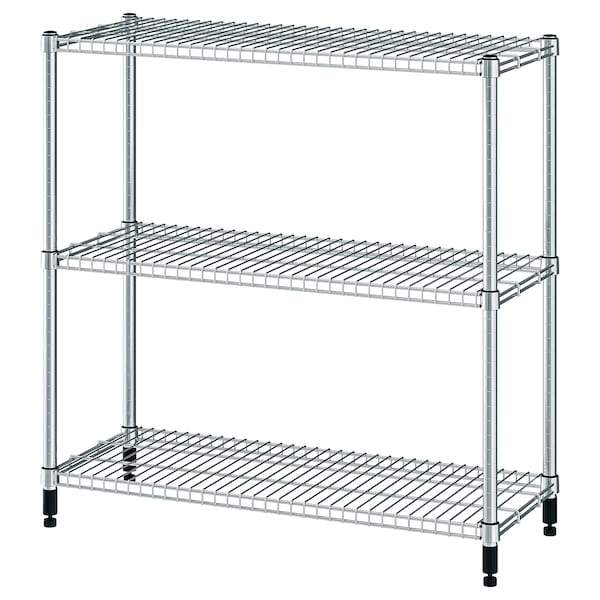 OMAR shelving unit 92x36x94 cm galvanised, 00167207