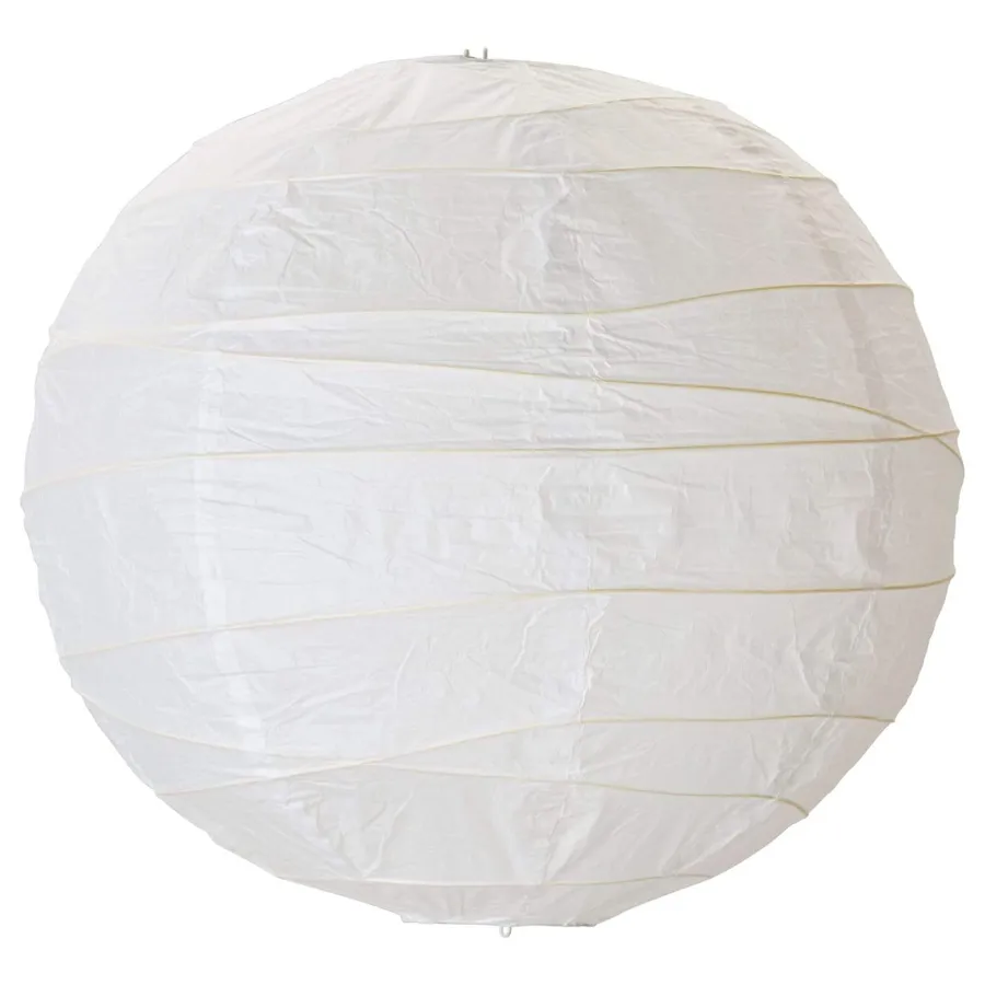 REGOLIT Pendant lamp shade, white/handmade 45 cm, 00172789