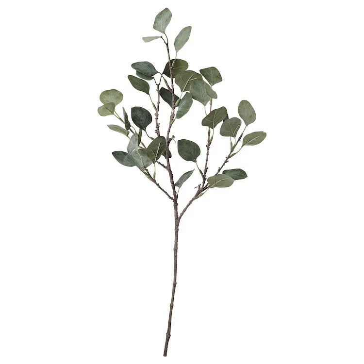 SMYCKA Artificial leaf, eucalyptus/green, 65 cm, 00335772