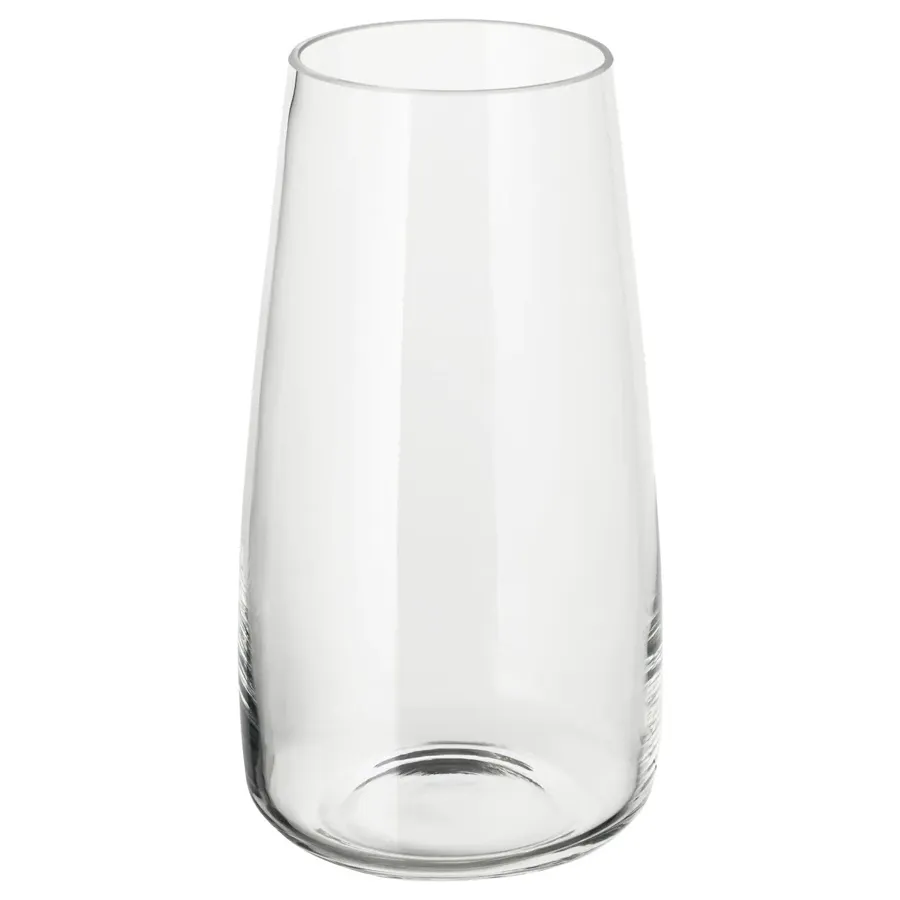 BERAKNA vase, clear glass, 30 cm, 00406298