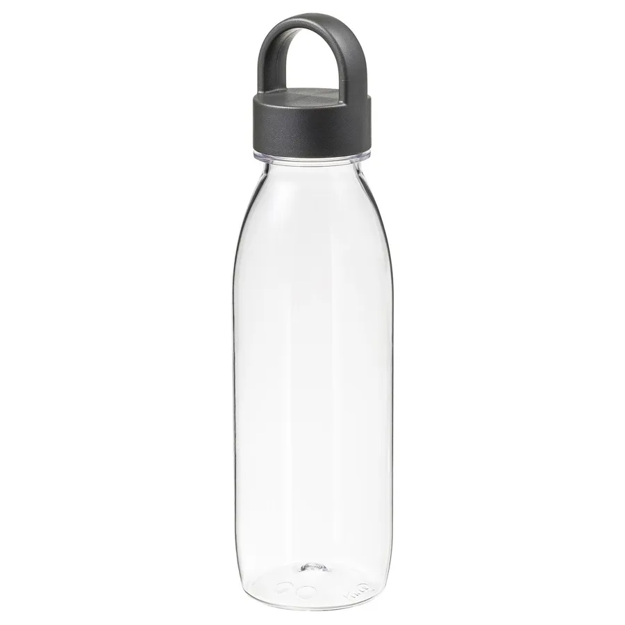 IKEA 365+ Water bottle, dark grey 0.5 l, 00480014