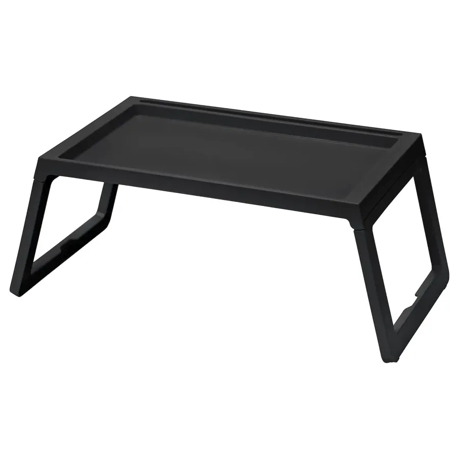 KLIPSK Bed tray, black, 10330547