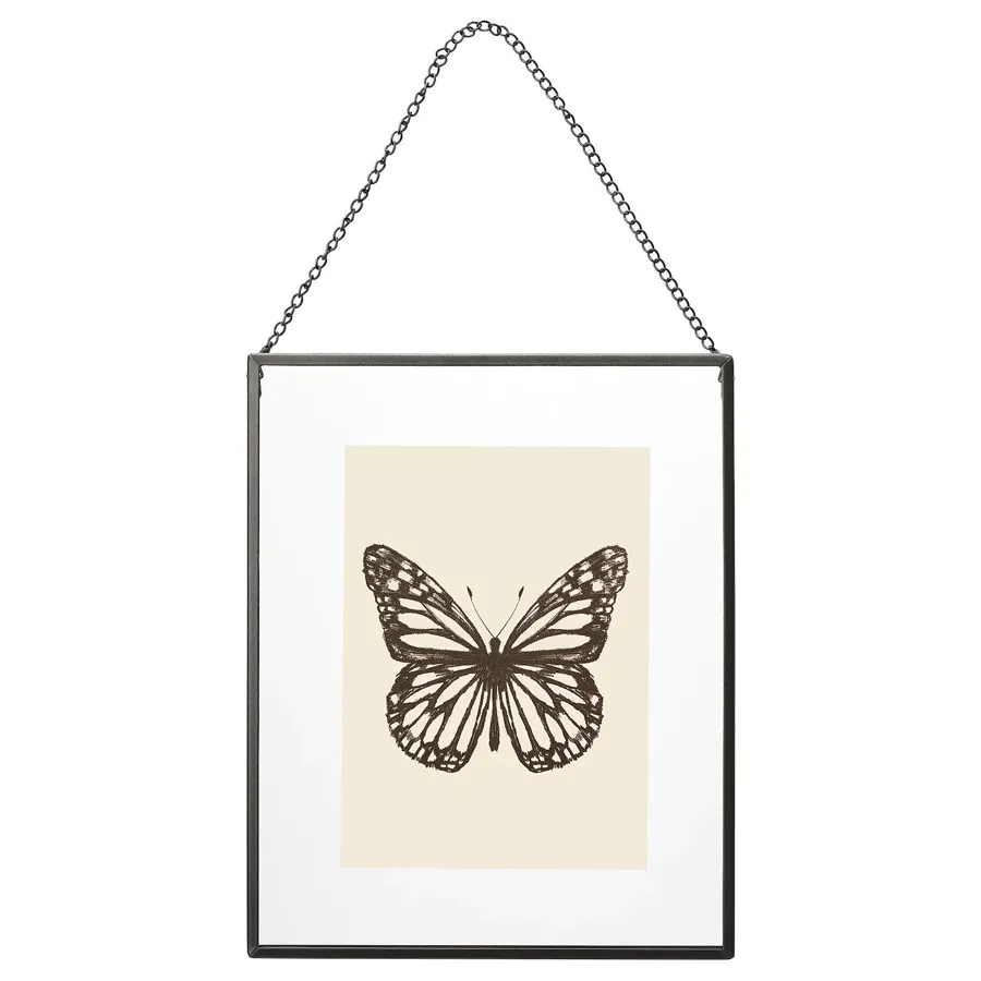 LERBODA frame, dark grey, 20x25 cm, 10459093
