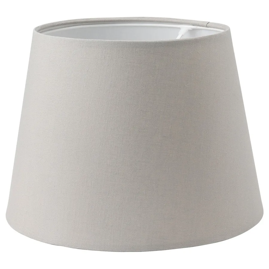SKOTTORP Lamp shade, light grey 33 cm, 10509564