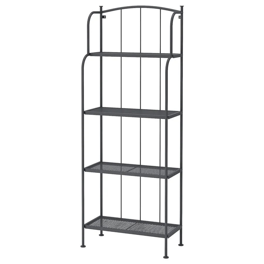 LACKO Shelving unit, outdoor, grey 61x160 cm, 20174216