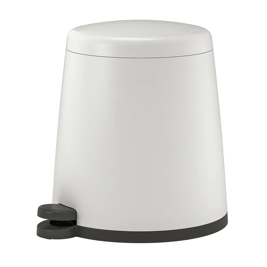 SNAPP Pedal bin, white 12 l, 20245426