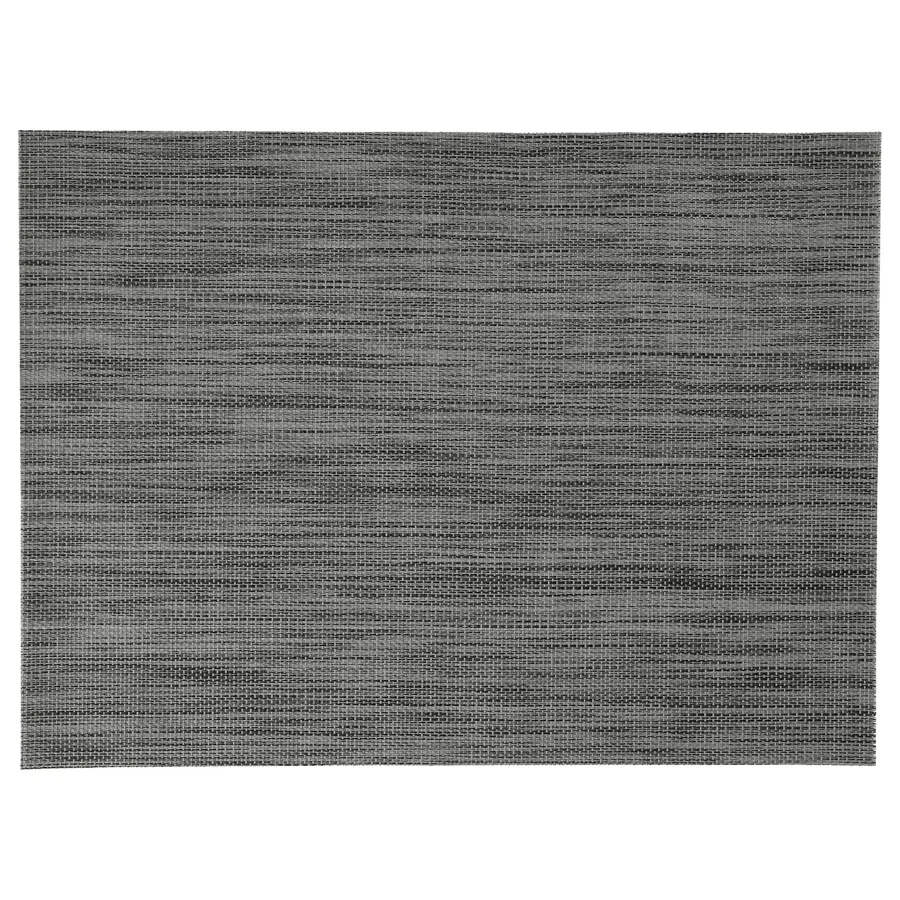 SNOBBIG Place mat, dark grey, 45x33 cm, 20343766