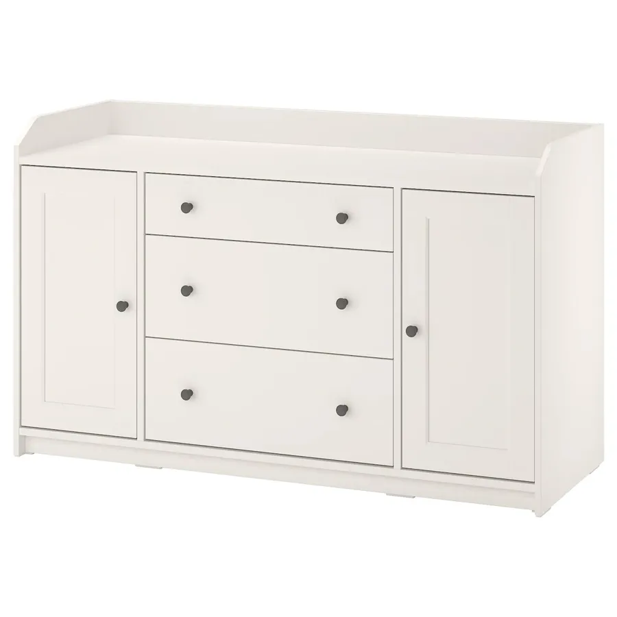 HAUGA Sideboard, white 140x84 cm, 20407292