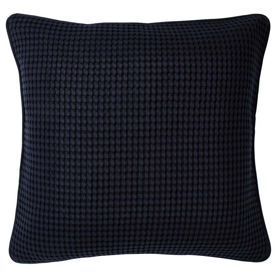 VARELD Cushion cover, black-blue, 50x50 cm, 20500426
