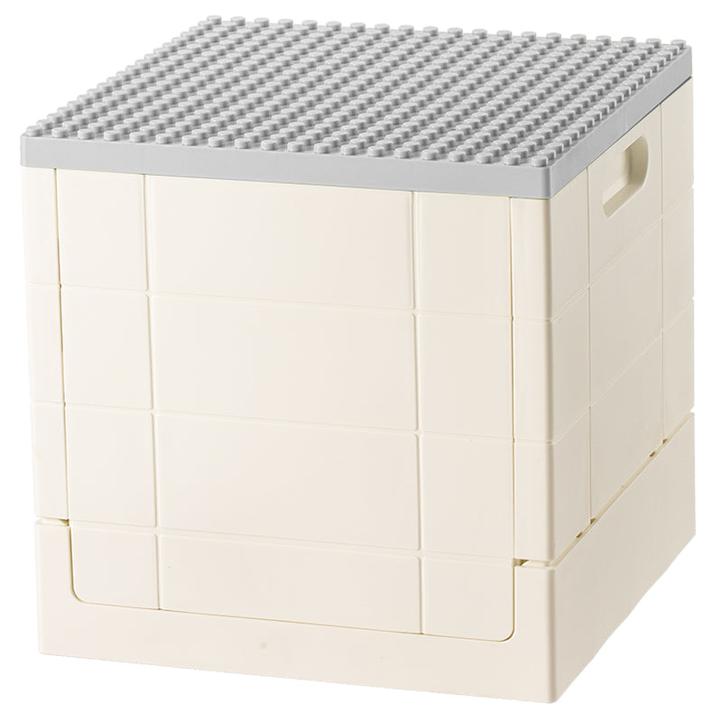 Lego Foldable Storage Box, White; Grey Lid, 32*32*32Cm 4589767245870