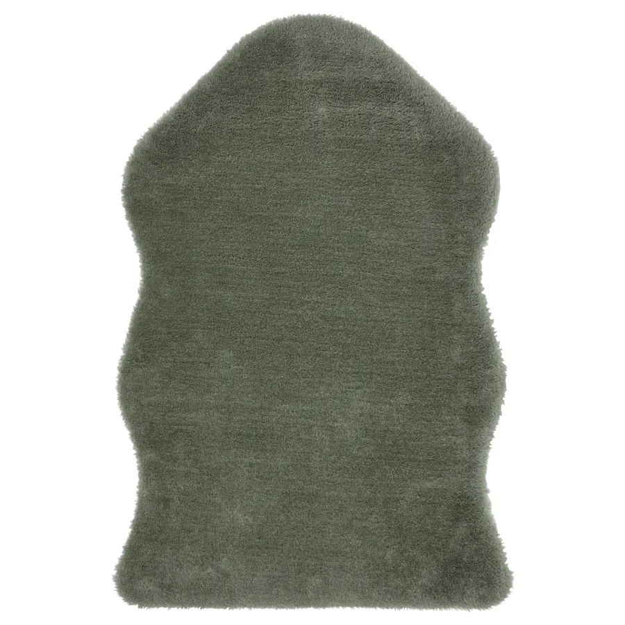 TOFTLUND Rug, light green, 55x85 cm, 30532686