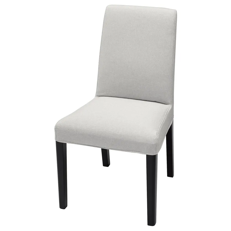 BERGMUND Chair frame, black, 60400137