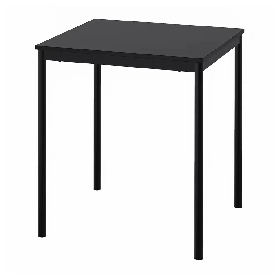 SANDSBERG Table, black, 67x67 cm, 39420401
