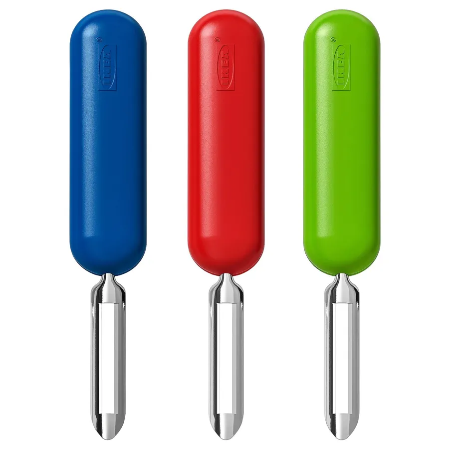 STAM Potato peeler, red/green/blue, 40233253