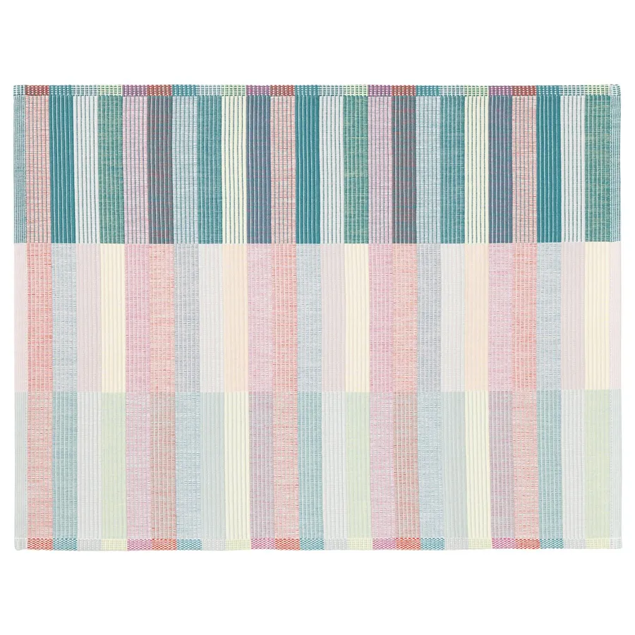 MITTBIT Place mat, pink turquoise/light green 45x35 cm, 40343567