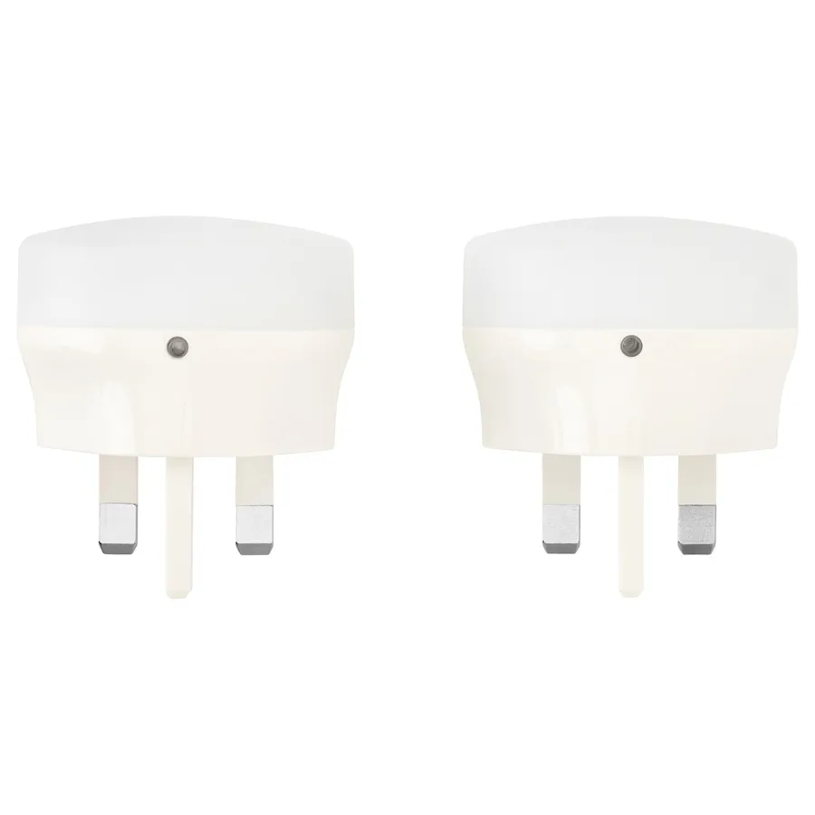 MORKRADD LED nightlight with sensor, white, 40350124