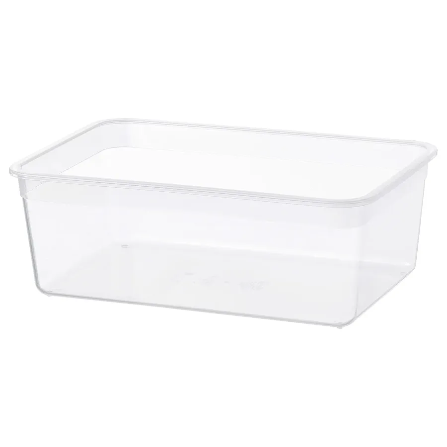 IKEA 365+ Food container, large rectangular/plastic 5.2 l, 40393067
