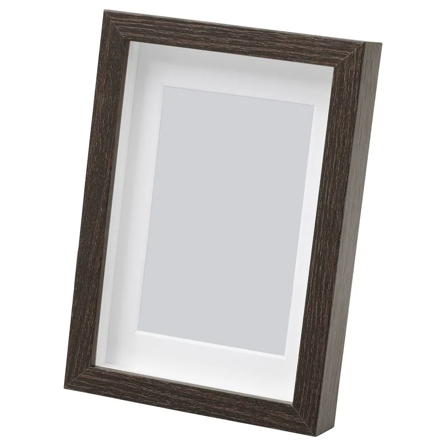HOVSTA Frame, dark brown 10x15 cm, 40396320