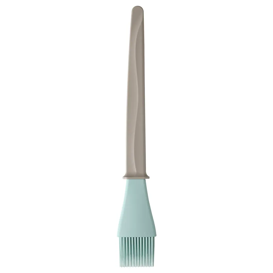 BAKGLAD Pastry brush, beige/blue, 40485552