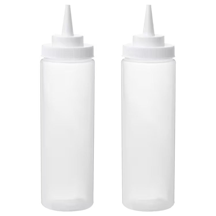 GRILLTIDER Squeeze bottle, plastic/transparent, 330 ml, 40444608