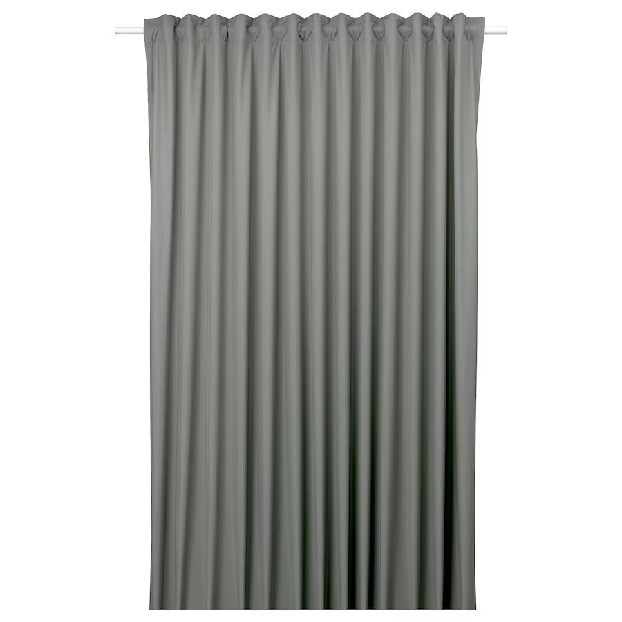 BENGTA block-out curtain, 1 length, light green, 210x250 cm, 50512994