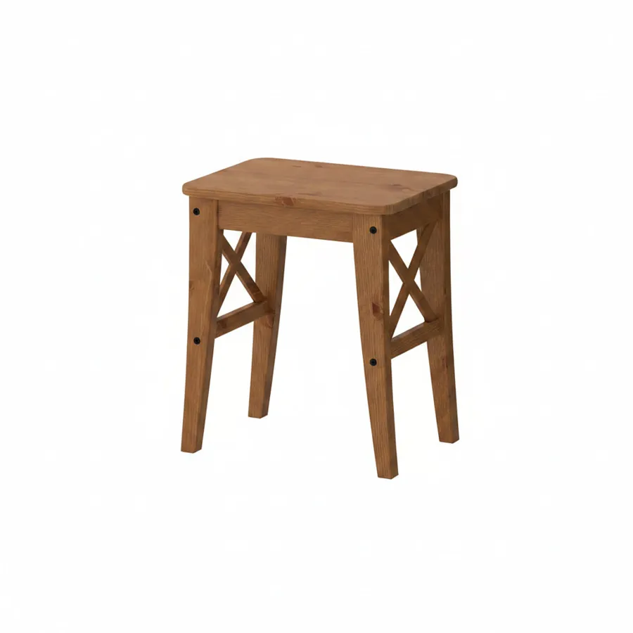 INGOLF Stool, antique stain, 20362726