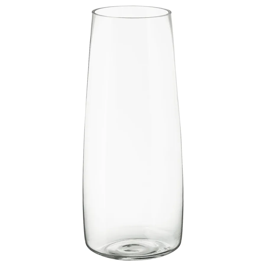 BERAKNA Vase, clear glass, 45 cm, 60327948