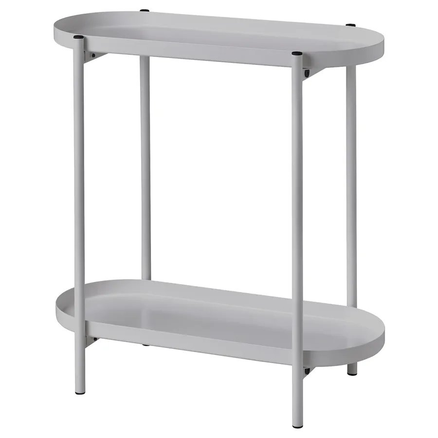 OLIVBLAD plant stand, in/outdoor light grey, 56 cm, 60560772